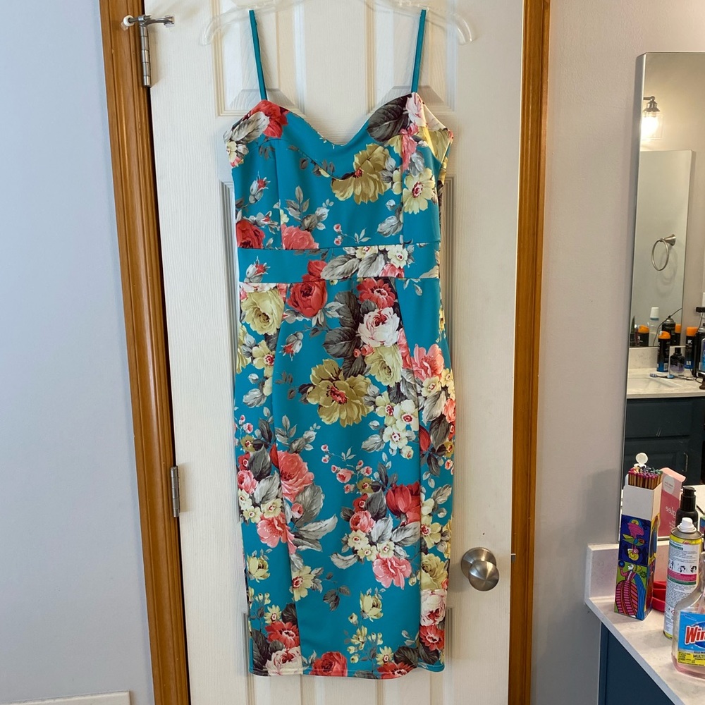 Floral Cocktail Dress